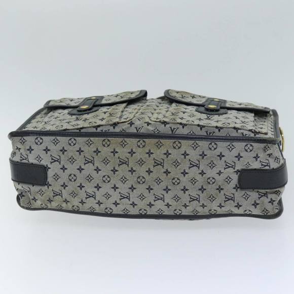 LOUIS VUITTON Monogram Mini Sac Marie Kate 48 Bag Blue M42341 LV Auth 76650 - Picture 5 of 16